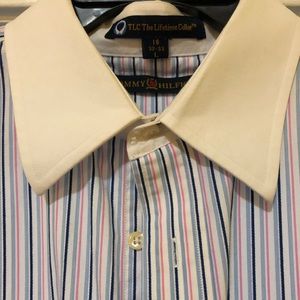 Tommy White Collar Dress Shirt